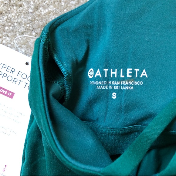 Athleta Hyper Focused Support Top NWT - Picture 4 of 4